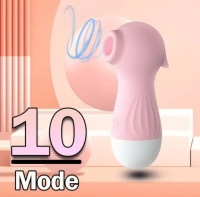 Vibrador Con Succión 10 Frecuencias